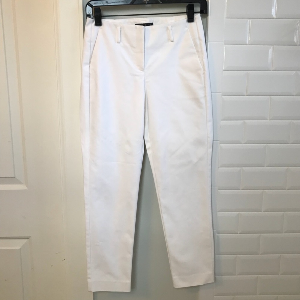 Stylish, white Theory Pants